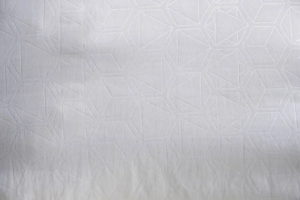 Λευκή Υφή Της Κουβέρτας Όμορφο Διαφημιστικό Υπόβαθρο Μινιμαλισμός Αδιαθεσία — Φωτογραφία Αρχείου