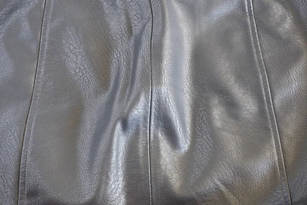 Black Leather Fabric Suitable Background — Stock Photo, Image