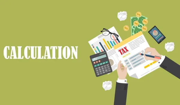 Diseño Plano Auditoría Análisis Datos Contabilidad Planificación Gestión Investigación Cálculo — Archivo Imágenes Vectoriales