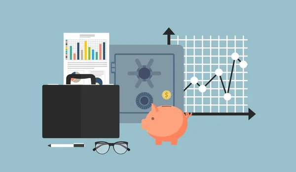 Diseño Plano Auditoría Análisis Datos Contabilidad Planificación Gestión Investigación Cálculo — Vector de stock