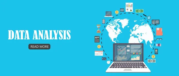 Diseño Plano Auditoría Análisis Datos Contabilidad Planificación Gestión Investigación Cálculo — Archivo Imágenes Vectoriales