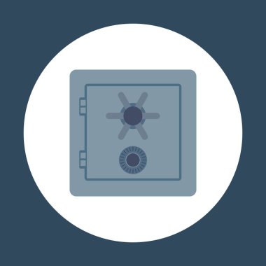 Kasa vektör çizimi. Düz tasarım