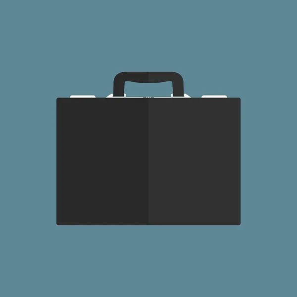 Briefcase Vector Illustration Flat Design — Stock Vector