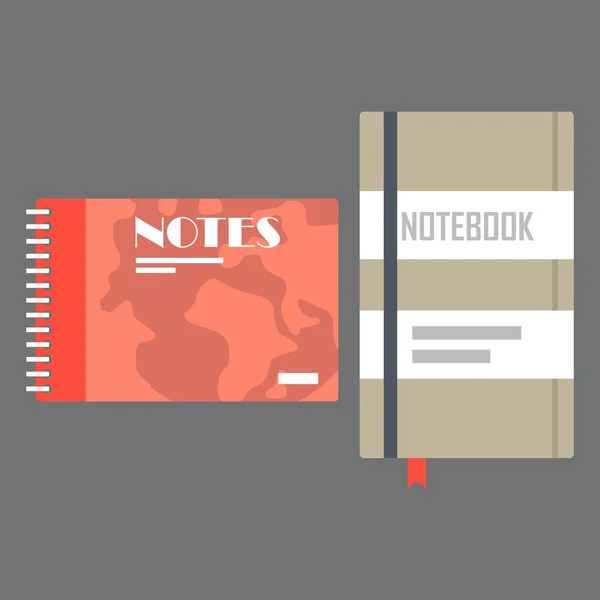 Business Card Vector Illustration Flat Design — Stock Vector