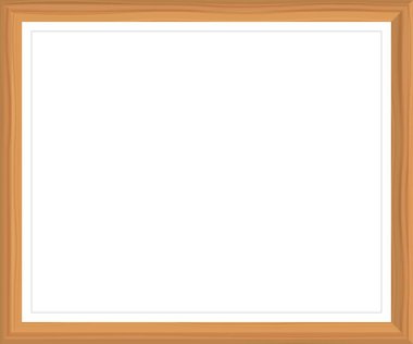 Ahşap resim çerçeve çizimi