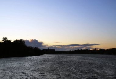 Stockholm 'de gün batımı