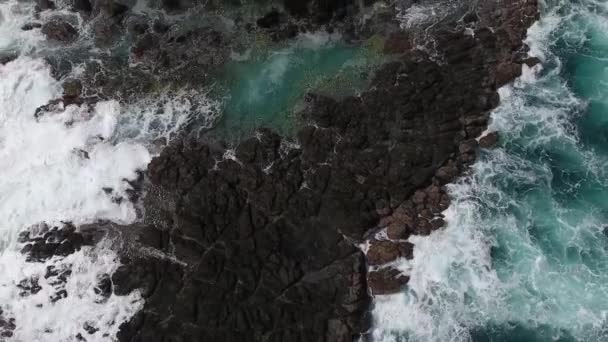 Martinique Deki Yarımadada Uzaktan Kumandalı Hava Aracı Atışı Okyanusun Üzerinde — Stok video