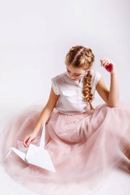 Sevimli genç kız Studio