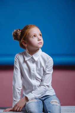 Güzel küçük kız.