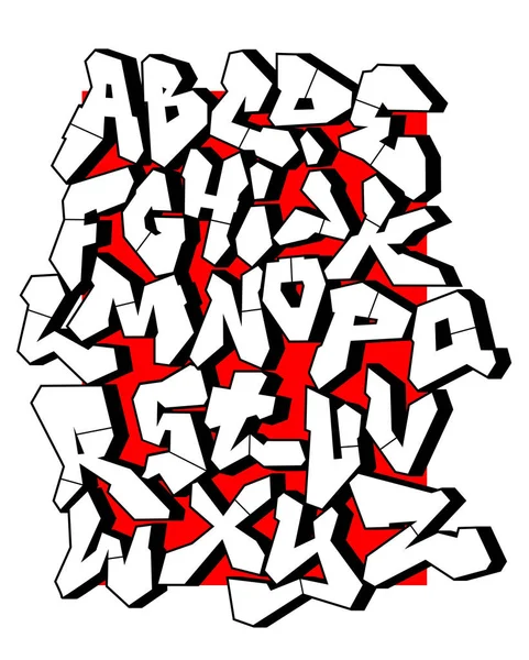 Gerade Linien Schriftart. editierbares Vektoralphabet lizenzfreie Stockillustrationen