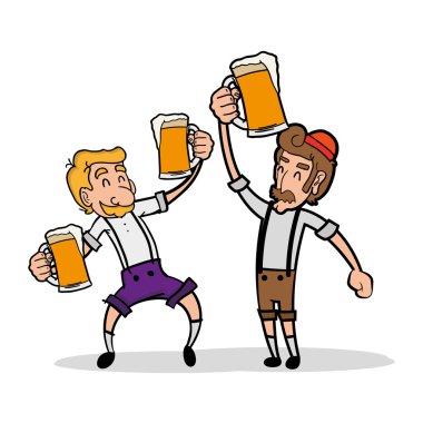 Oktoberfest vektör çizim