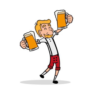 Oktoberfest vektör çizim