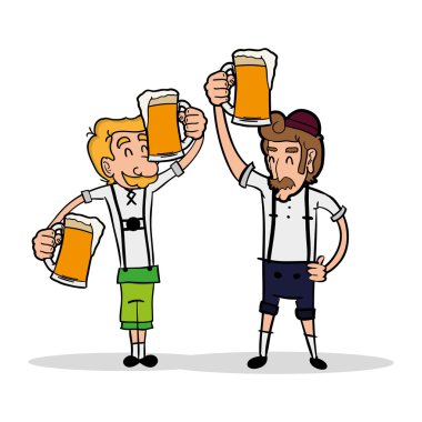 Oktoberfest vektör çizim