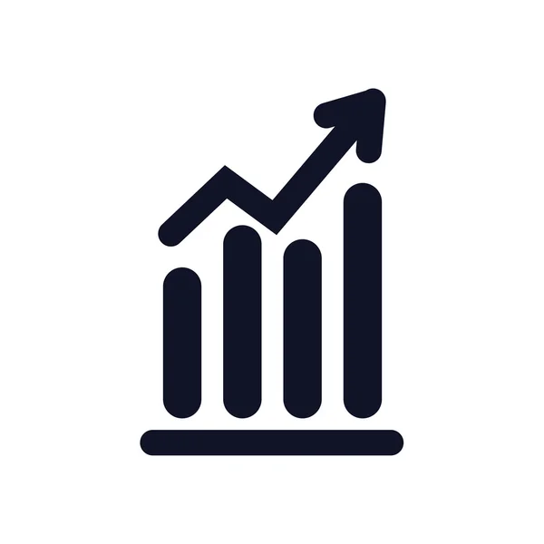 Ícone de negócios isolado — Vetor de Stock