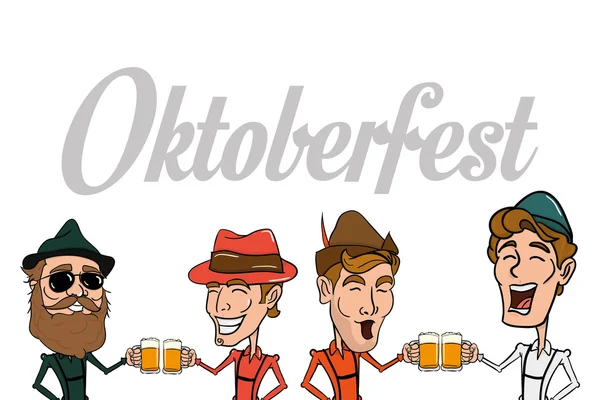 Oktoberfest vector illustration — Stock Vector