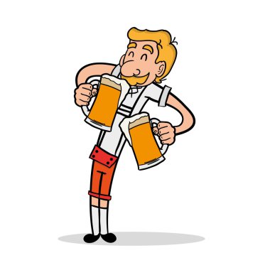 Oktoberfest vektör çizim