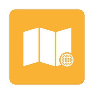 İzole edilmiş konum simgesi