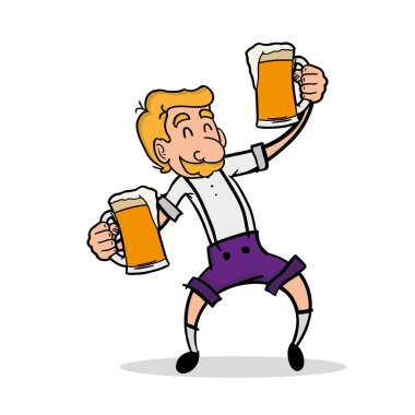 Oktoberfest vektör çizim