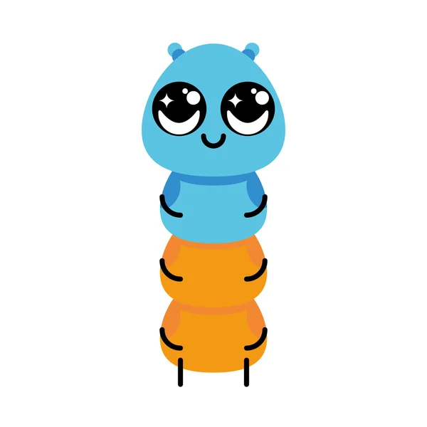 Geïsoleerde schattig bug — Stockvector