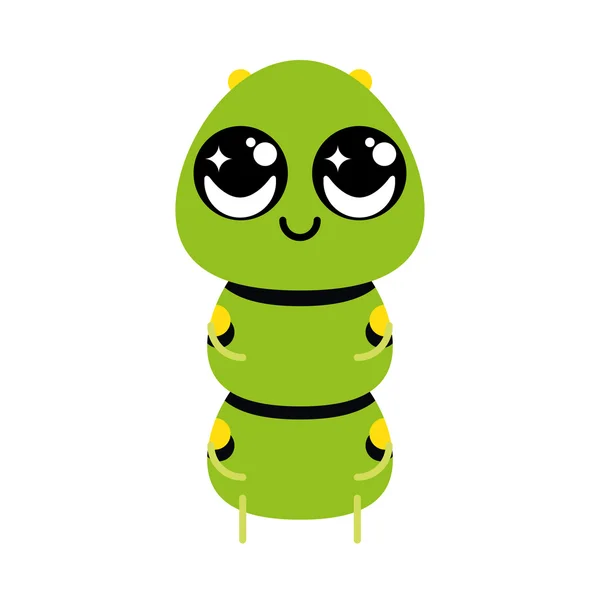 Geïsoleerde schattig bug — Stockvector