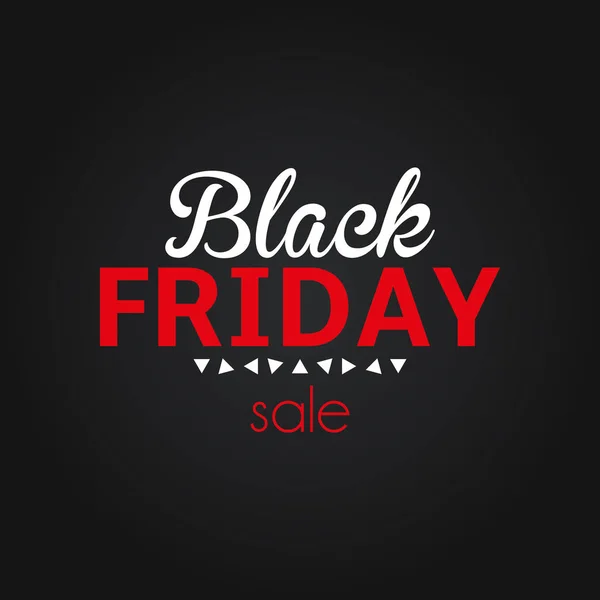 Black friday icon — Stock Vector