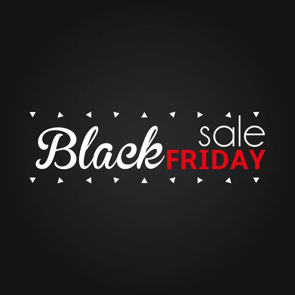 Black friday icon — Stock Vector