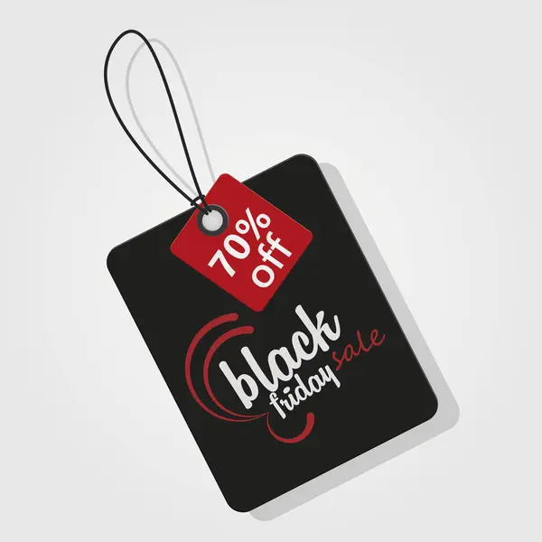 Black-Friday-Ikone — Stockvektor