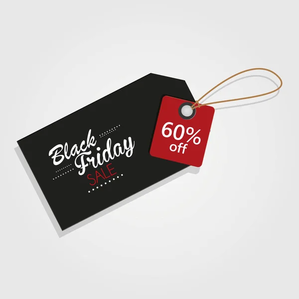 Black friday icon — Stock Vector