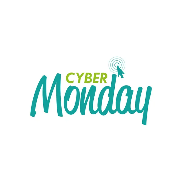 Кібер понеділок значок — стоковий вектор