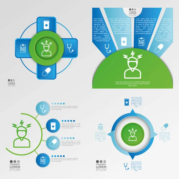 Ilustração de infográfico de negócios —  Vetores de Stock