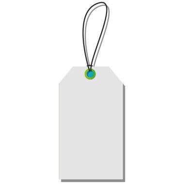 İzole alışveriş etiket