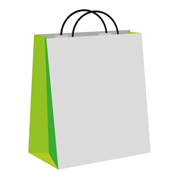 Saco de compras isolado — Vetor de Stock