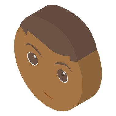 İzole edilmiş insan avatarı