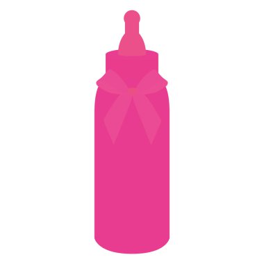 İzole bebek şişe simgesi