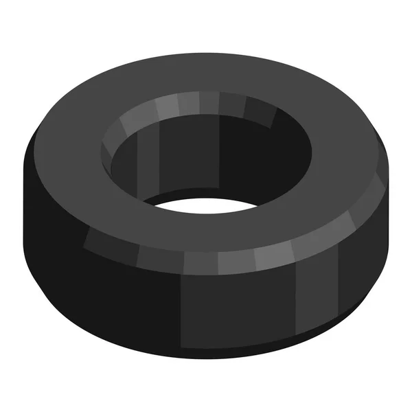 Isolierter isometrischer Reifen — Stockvektor
