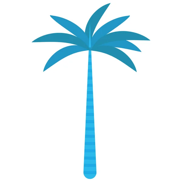 Isolated Palm tree — Stock Vector