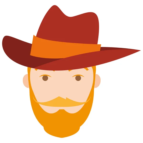 Avatar de un hombre — Vector de stock