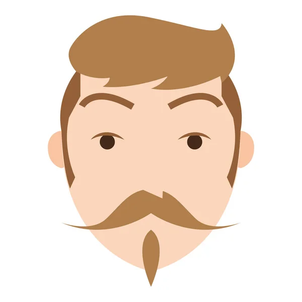 Avatar de un hombre — Vector de stock