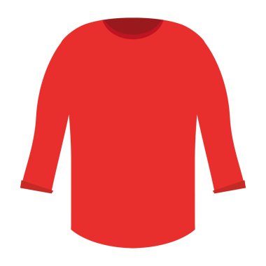 İzole gömlek illüstrasyon