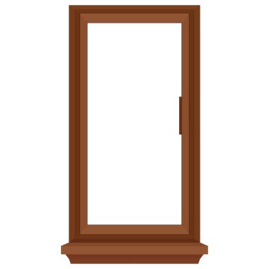 İzole kapı illüstrasyon