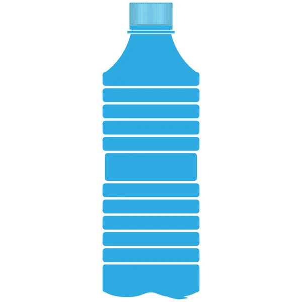 Botol air yang terisolasi - Stok Vektor