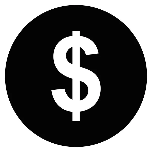 Icono de moneda aislada — Vector de stock