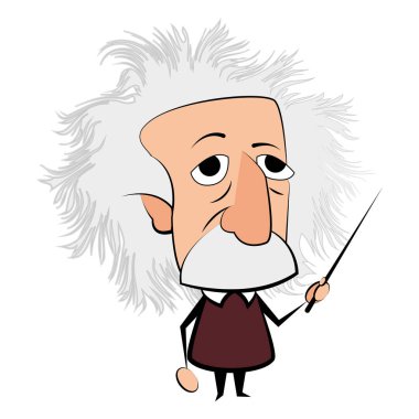 İzole Einstein karakter