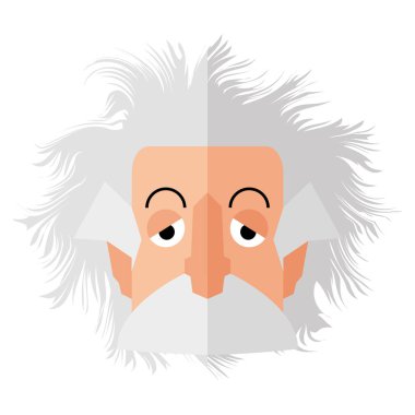 İzole Einstein karakter