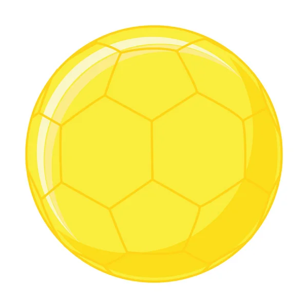 Isolierter Fußball — Stockvektor