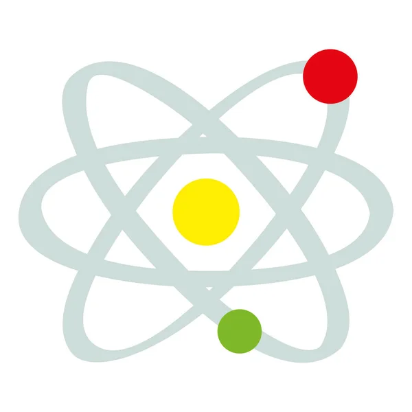 Illustration d'atome isolé — Image vectorielle