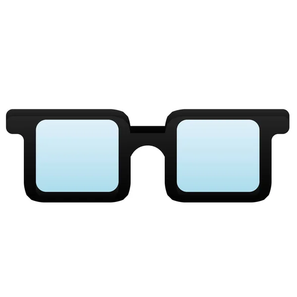 Icono de gafas aisladas — Vector de stock