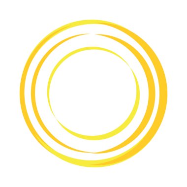 İzole edilmiş güneş simgesi