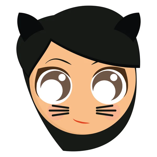 Avatar de catwoman —  Vetores de Stock