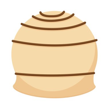 İzole çikolata şeker